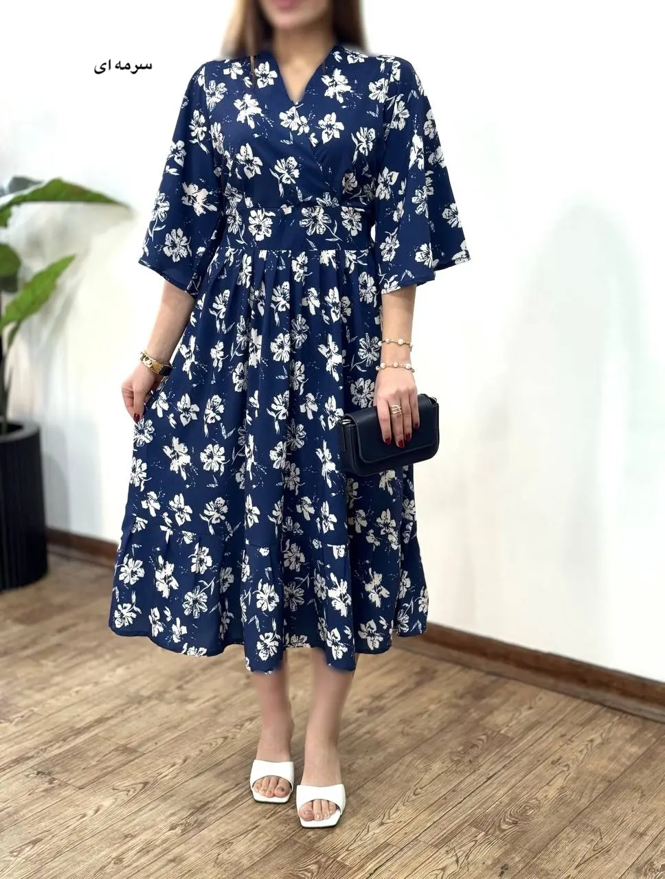 پیراهن بلند آیسو بهار